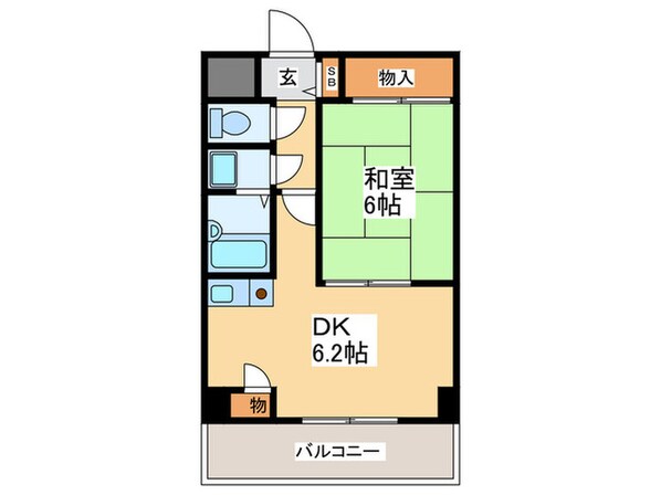 ますみ荘の物件間取画像